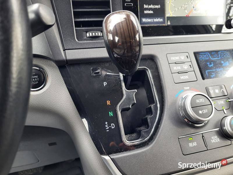 XLE AWD4X4 V6 35l benzyna 300Dokumentacja benzyna Sienna Warszawa