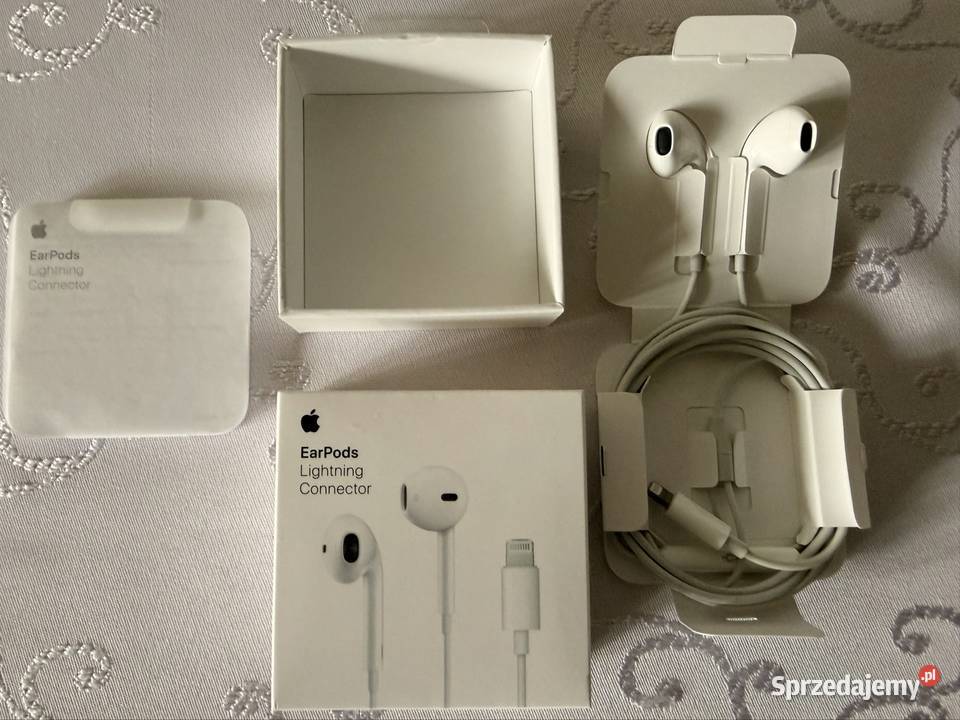 Apple EarPods Lightning oryginalne słuchawki Czerwionka-Leszczyny