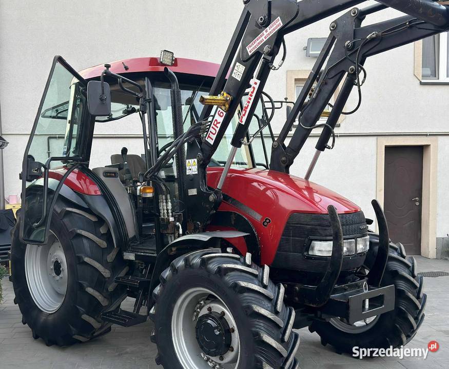 Ciągnik CASE JX 80TUR 2011r 1wł Klima Łowicz sprzedam