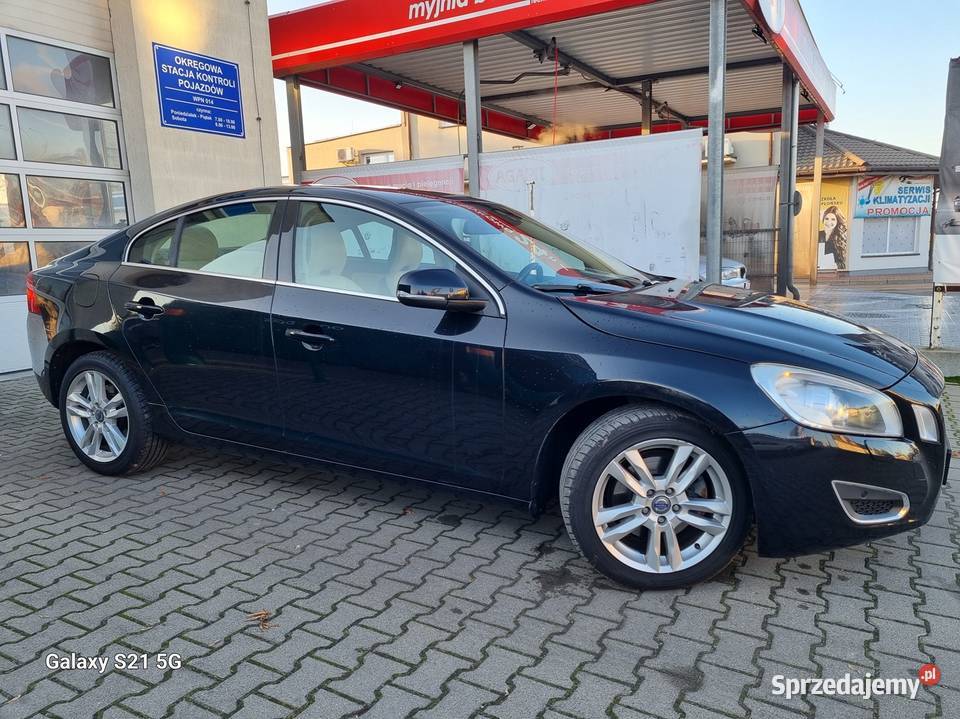 Volvo S60 16 HDI 116 jasne skóry nawigacja isofix Płońsk