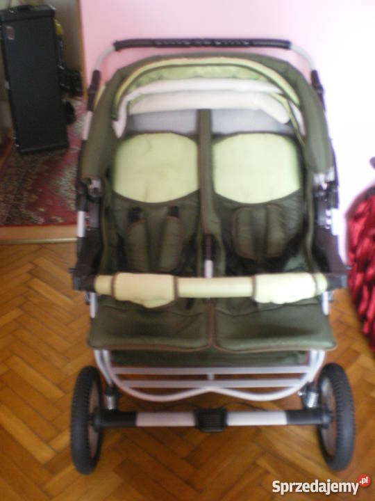 Wózek bliźniaczy TAKO DUO DRIVER Pompowane Skawina