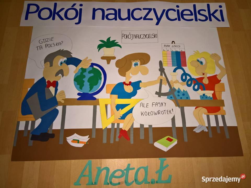 Dekoracje na Dzień Nauczyciela z brystolu 504 Garwolin