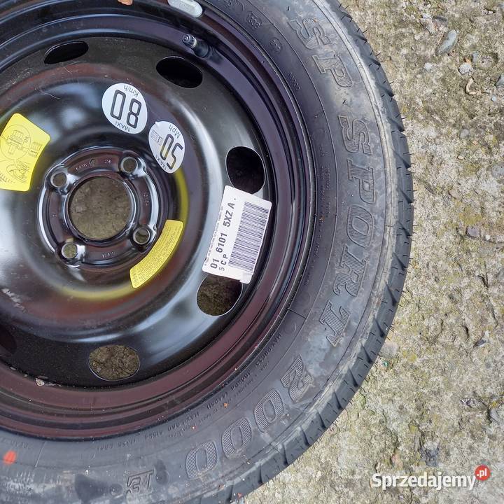 koło felga z oponą 20555r16 DUNLOP SP SPORT 2000 Proszowice