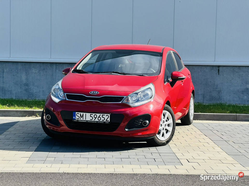 Kia Rio 12 benz LED Gwarancja III 2011 Rok produkcji 2012 śląskie Mikołów