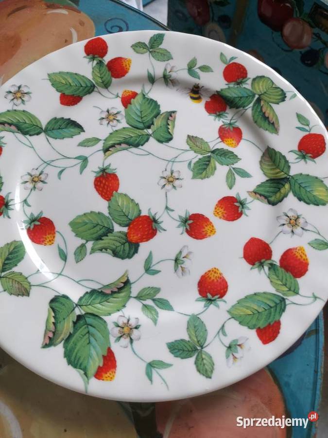 Komplet talerzy obiadowych płytkie I glebokie Miłoszyce