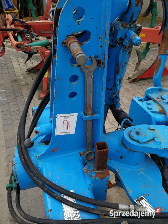 Pług lemken varioopal Rolnictwo Sieradz