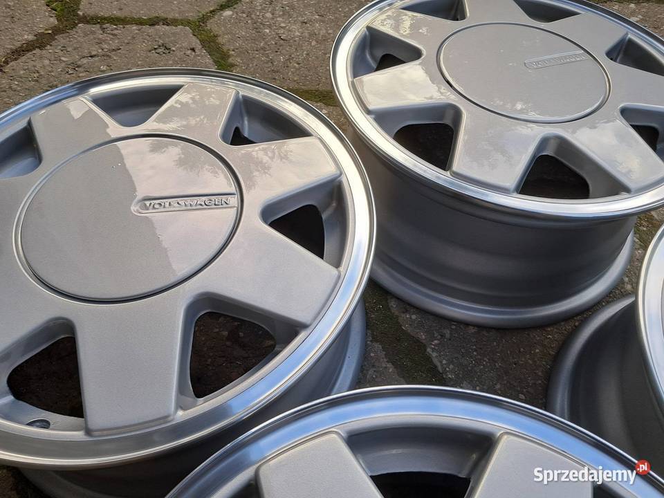 Felgi VW 14 4x100 odświeżone polerowane