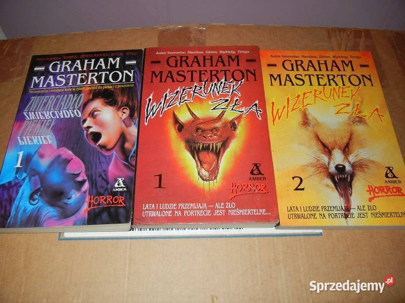 Książki sensacja horror thriller beletrystyka
