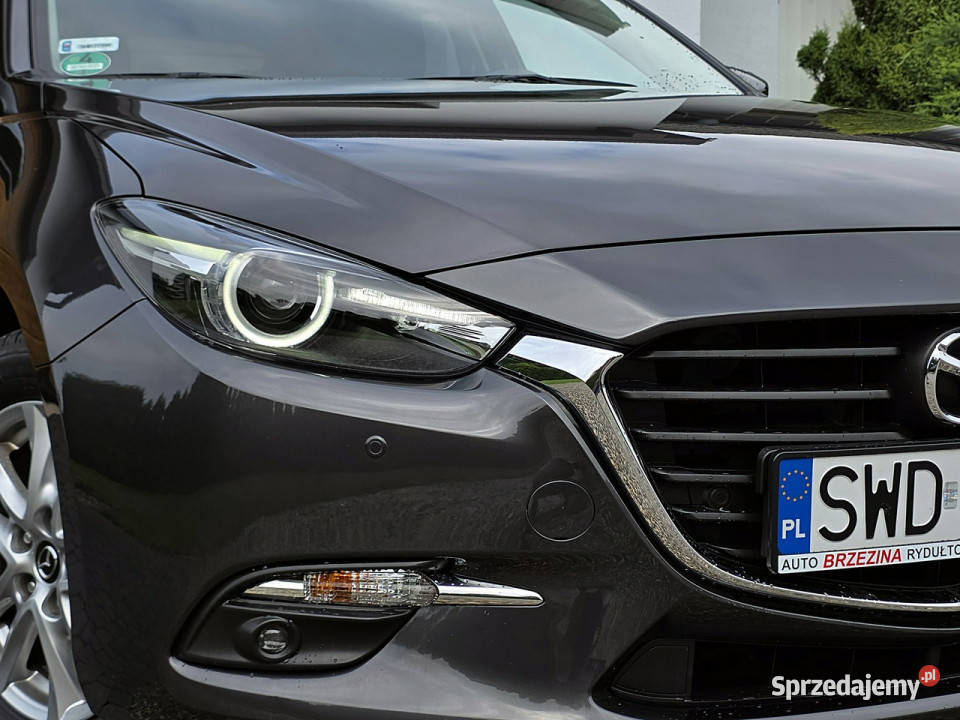Mazda 3 Full Led III 2013 kurtyny powietrzne śląskie Rydułtowy