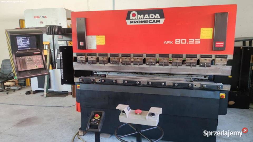Prasa krawędziowa CNC AMADA APX 8025 Jelenia Góra
