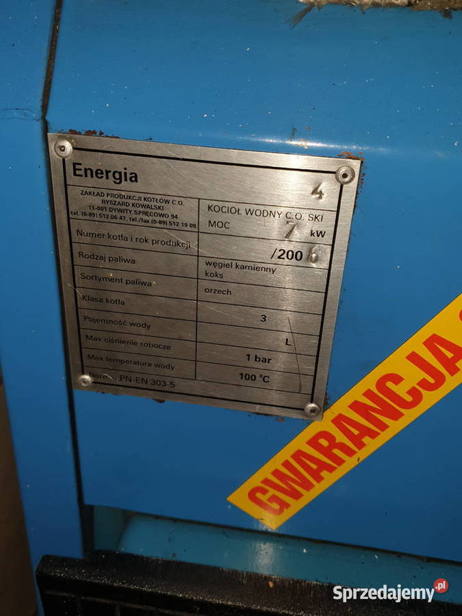 Piec na węgiel i drzewo brykiet śląskie Częstochowa