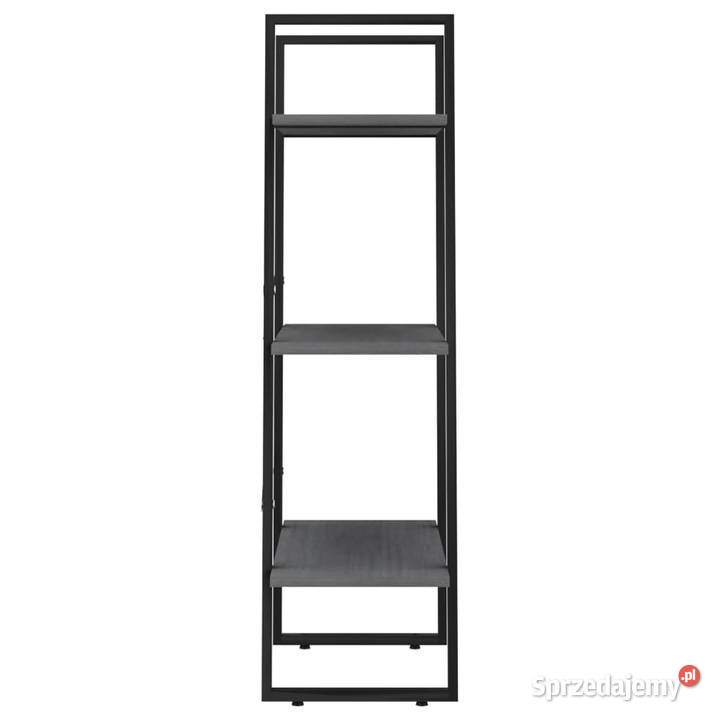 Regał szary 60x30x105 lite drewno sosnowe Warszawa
