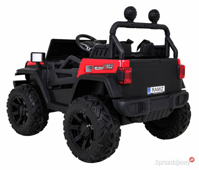 DUŻE auto terenowe 4x4 Master Of Terrain 12V Pojazdy elektryczne i spalinowe Kraków