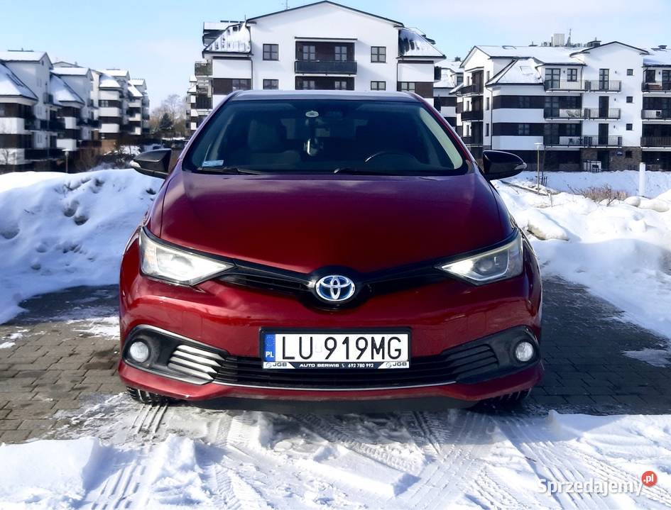 Toyota Auris II 2017 Hybryda LPG Prestige HB autoalarm Lublin