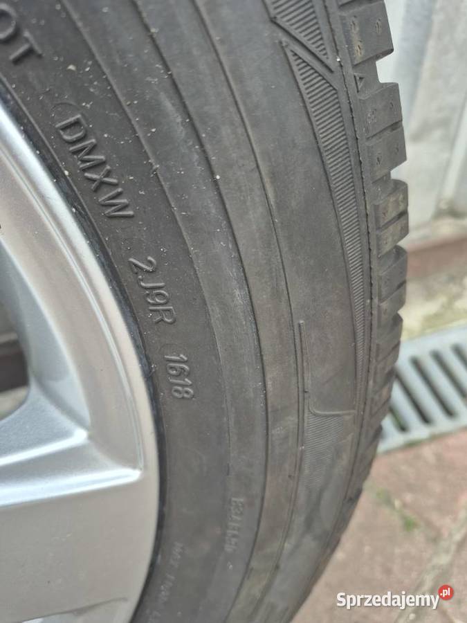 Koła aluminiowe 5x1143 opony 1620560 Zawonia