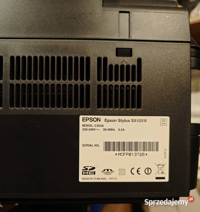 Epson stylus sx 425w podkarpackie