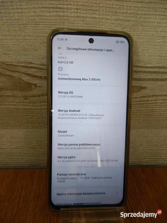 Telefon Xiaomi Redmi 13 6 GB 128 GB 4G LTE podkarpackie Leżajsk