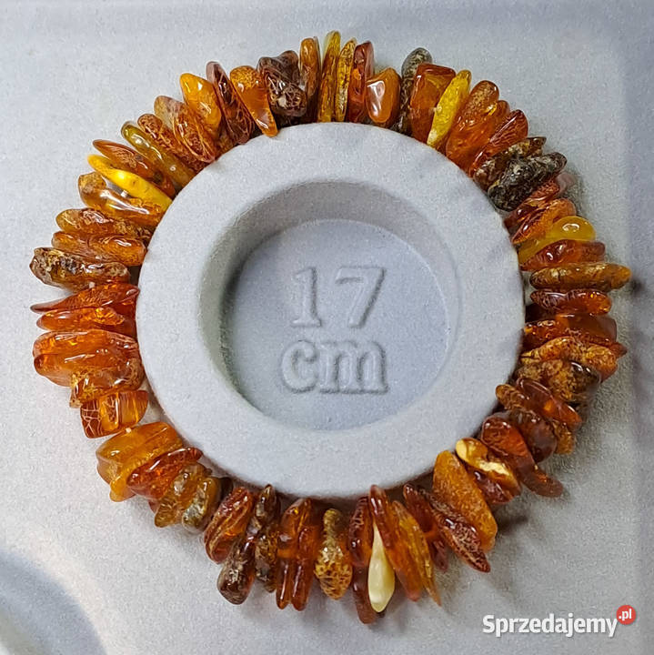 Bransoletka z bursztynu bursztyn bałtycki Warszawa