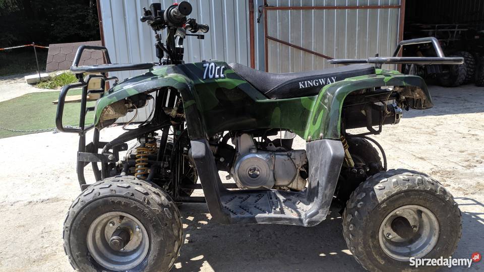 Quad ATV Kingway 70 nie 50 110 125 benzyna Motocykle, skutery, quady Męcina