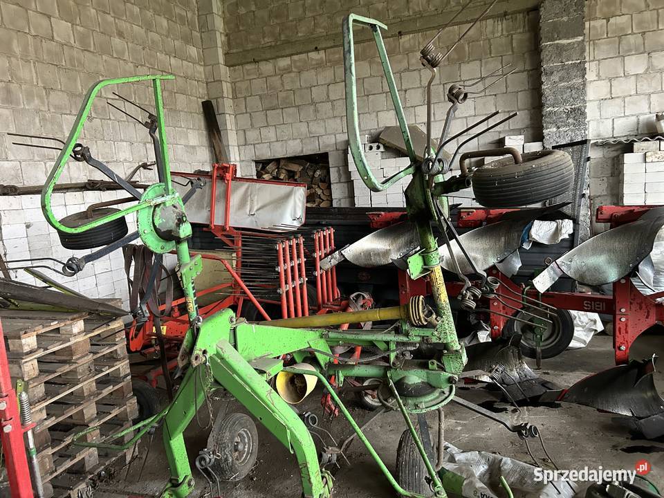 Przewracarka przetrząsarka do siana deutzfahr KH Zgrabiarki i przetrząsacze Dąbrowa-Dołęgi