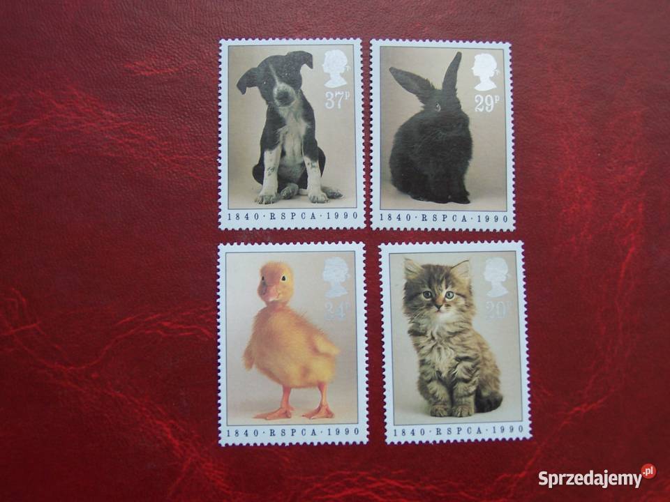 Wielka Brytania 1990 MNH Mi 124548 Fauna Filatelistyka Tychy
