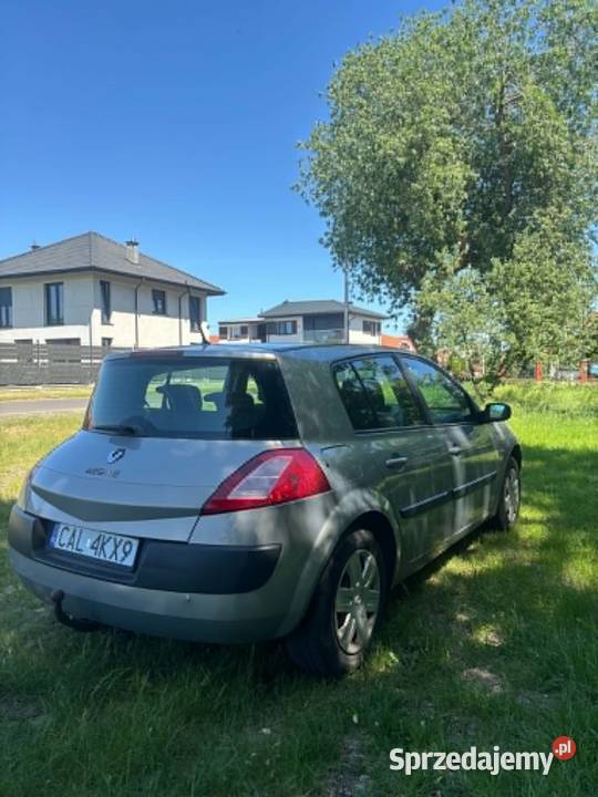 2003 Renault Megan 2 16 benzyna GAZ Klima 4 x el Włocławek