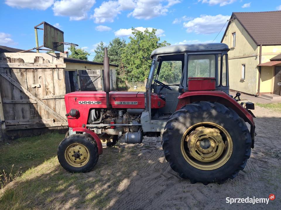Ursus C 360 P 1982 r kujawsko-pomorskie Nieszawa