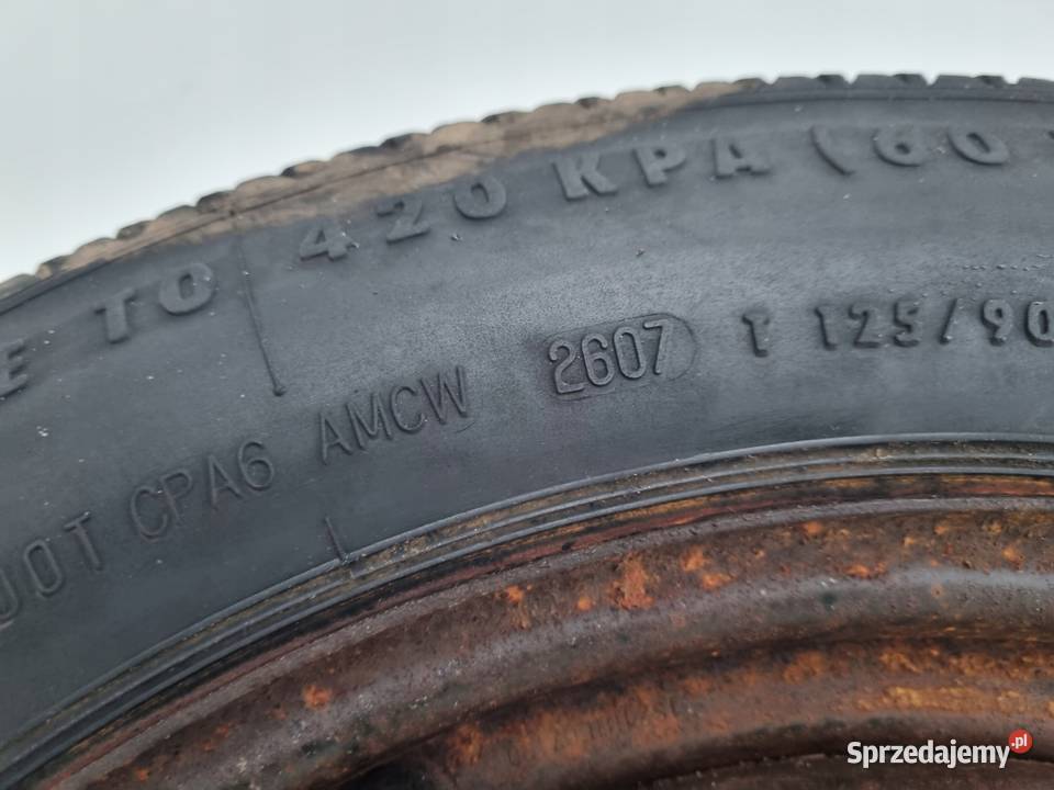 KOŁO12585 R16 ZAPASOWE DOJAZDOWE Ford C Focus Opony i felgi Rudka