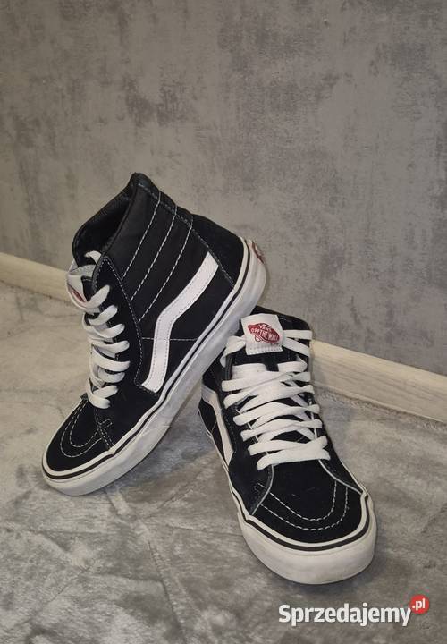 Buty chłopiec trampki wysokie Vans SK8Hi 37 Sportowe Łódź