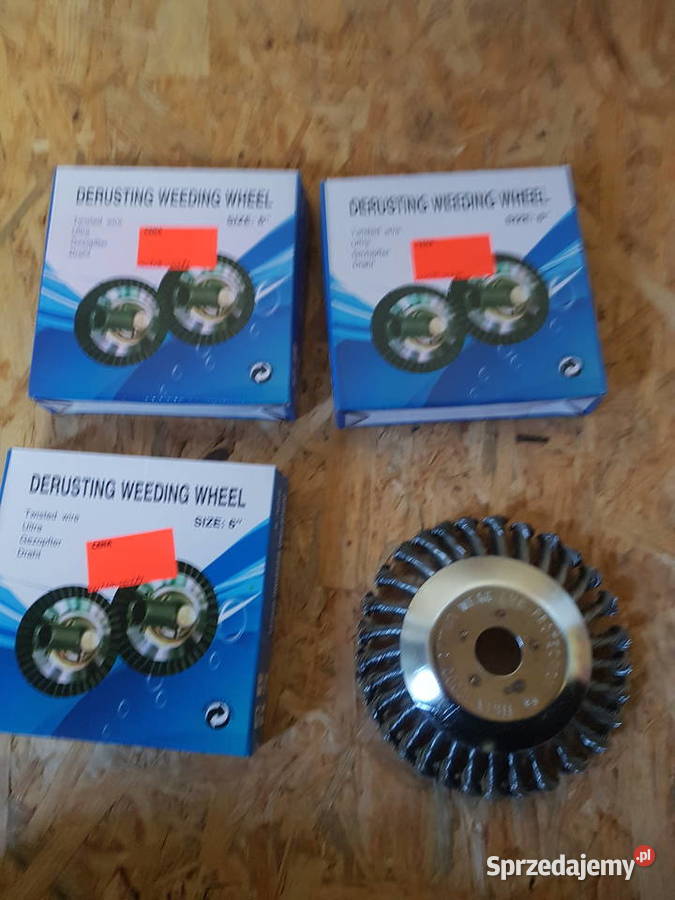 SZCZOTKA DRUCIANA DO KOSY 160 mm DRUCIAK TARCZA wielkopolskie Głogowa sprzedam