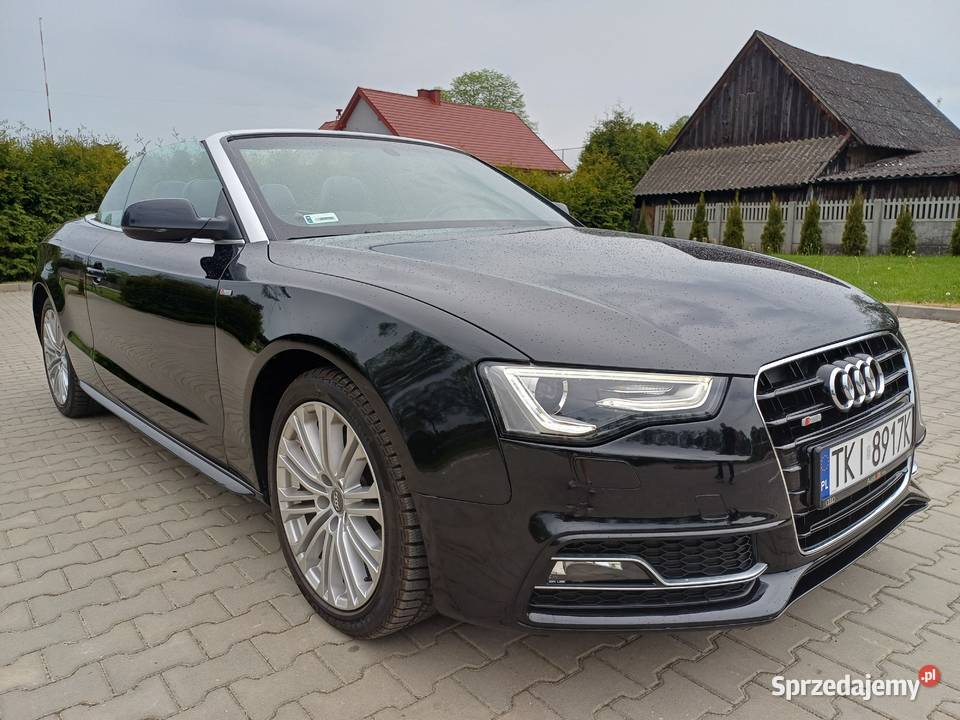 A5 CabrioS LineLiftBixenonNavi2xAlu nieuszkodzony Kielce