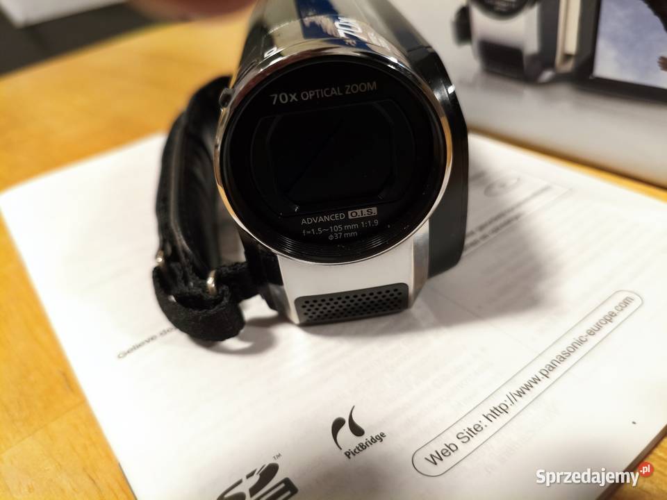 Kamera cyfrowa Panasonic SDRS26 czarna na Panasonic Lublin