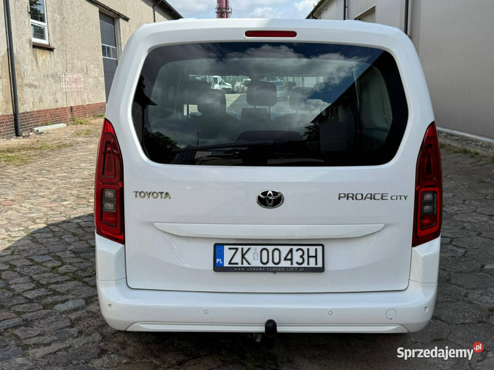 Toyota Proace City Verso Diesel LONG 5osobowy kurtyny powietrzne Toyota Koszalin
