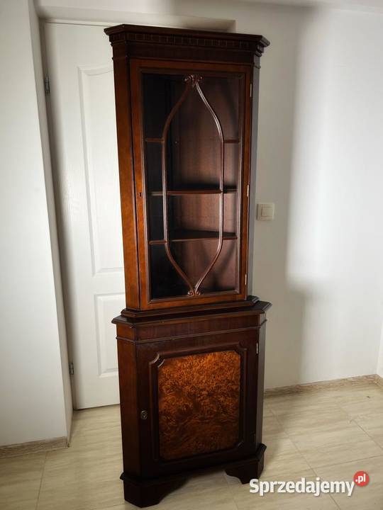 SUPER STAN Witryna narożna Antyk szklana Meble sprzedam