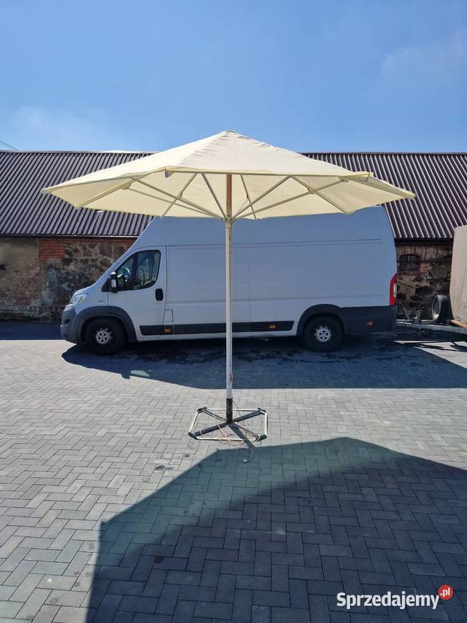 PARASOL OGRODOWY Okrągły 35x 35m SOLIDNY