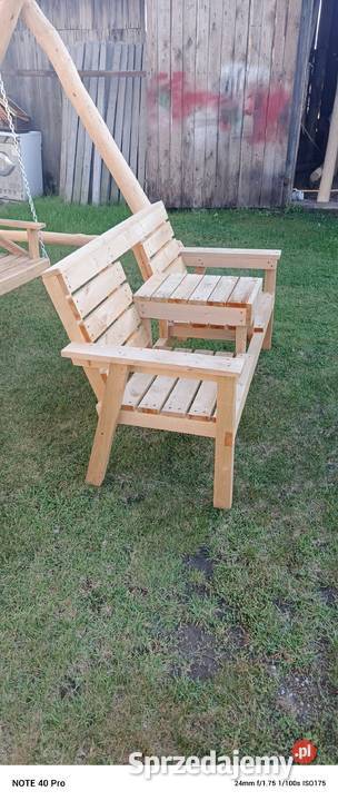 Sprzedam huśtawkę i ławkę Dąbrowa