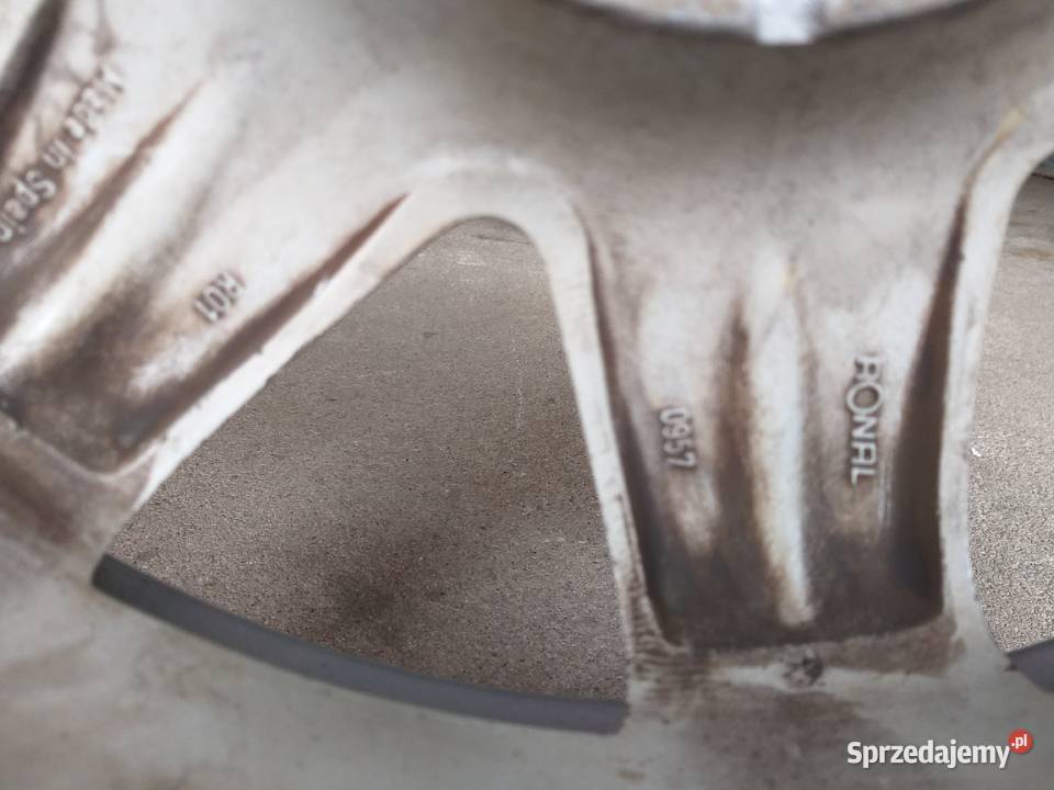 Alufelgi Ronal 5x100 2 sztuki opony lato aluminiowe Koła i felgi Gdańsk