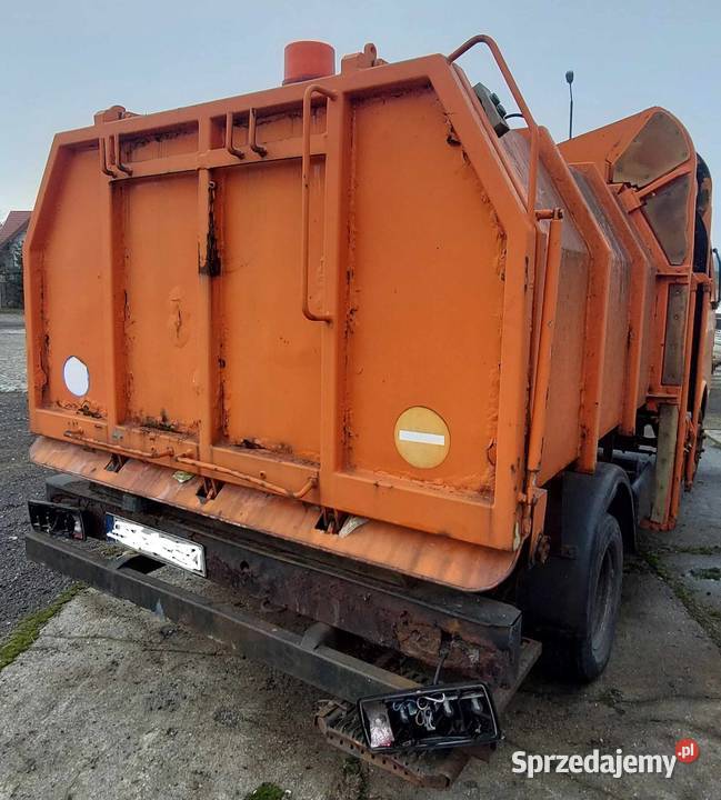 Śmieciarka kompletna zabudowa