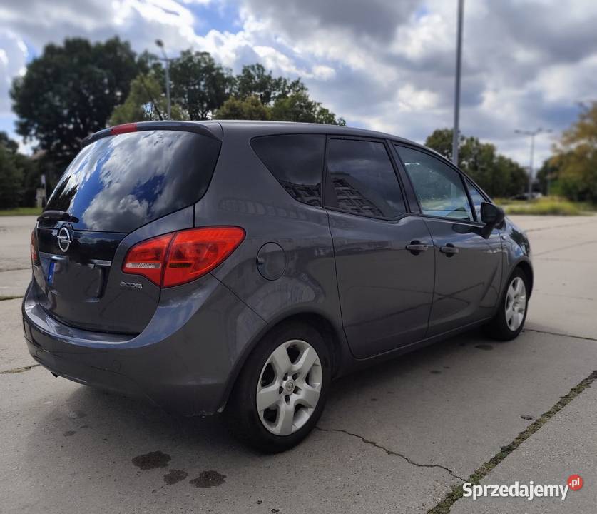 Opel Meriva B 2010 14 Benzyna 120 117 przebiegu dolnośląskie Wrocław