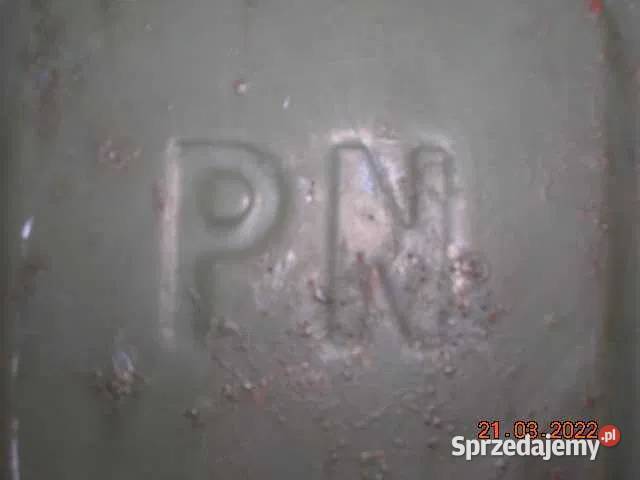 Stary kolekcjonerski kanister z okresu PRL Łódź