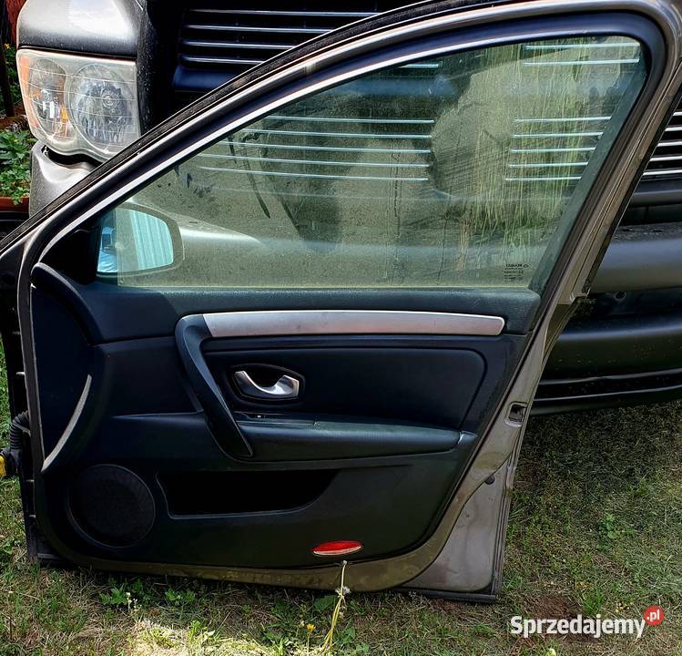 Drzwi Renault Laguna kombi 3 2010 kompletne kujawsko-pomorskie Bydgoszcz
