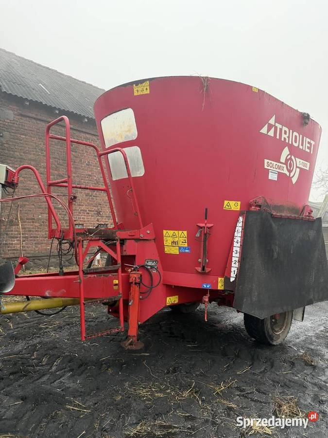 Paszowóz Trioliet 10 nieuszkodzony wielkopolskie Słupca sprzedam