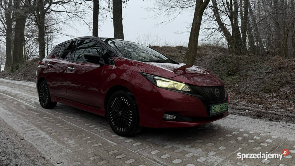 Nissan Leaf wersja bateria 62kWh 25 tyskm moc ASR (kontrola trakcji) Gdańsk