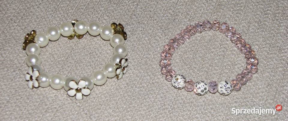 Śliczne bransoletki małej damy przywiezione z Wrocław