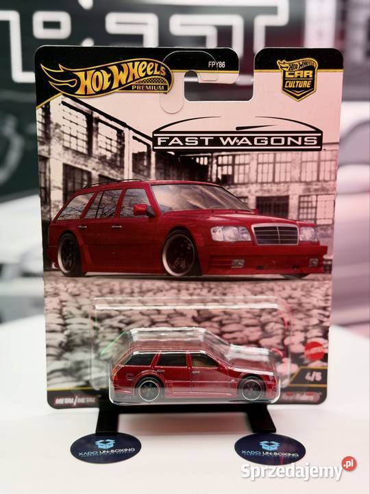 Hot Wheels Fast Wagons Mercedes E36 AMG BOX 22 Wrocław sprzedam