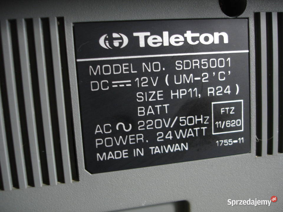 Radiomagnetofon TELETON SDR5001 Zielona Góra