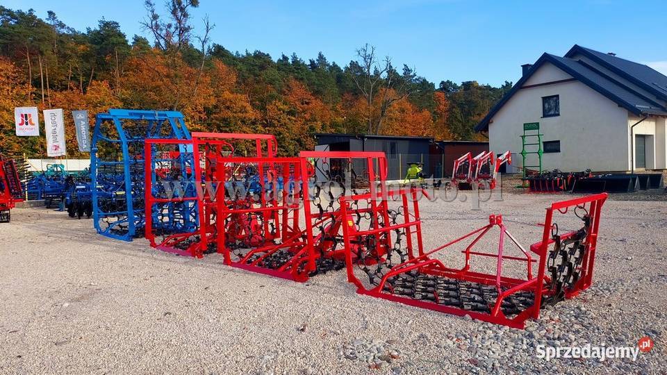 Włóka łąkowo polowa AgroFactory 4 5 6 8m Inter Iława sprzedam