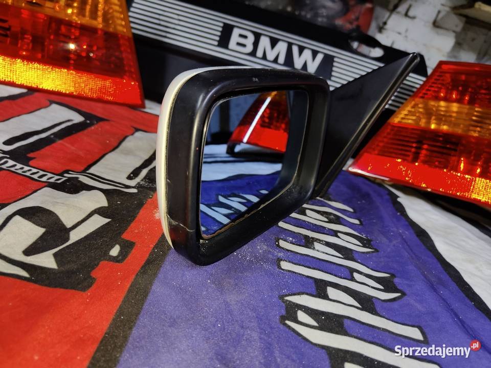 Bmw e36 lusterko lewe elektryczne kompletne Części samochodowe Aleksandrów Łódzki sprzedam