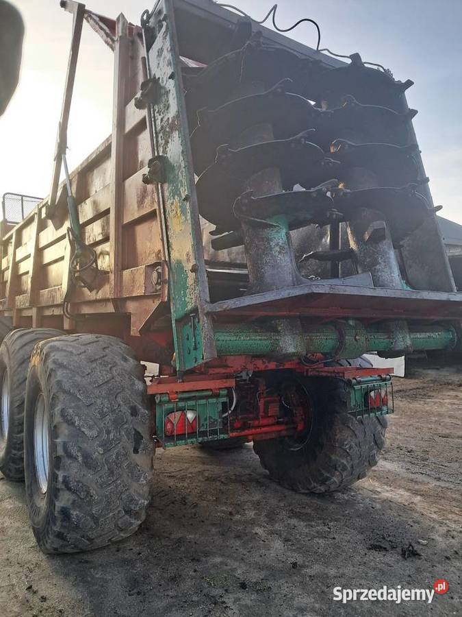 rozrzutnik obornika Deguillaume 1820ton nowe