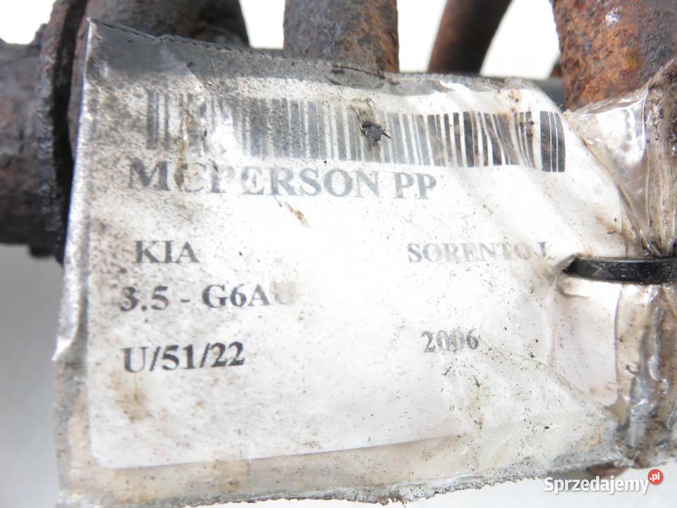 MCPERSON PRAWY PRZEDNI KIA SORENTO I
